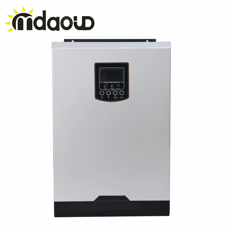 

3000W/3200W/5000W Off Grid Hybrid Solar Inverter converter DC48V TO AC220 230V Built-in MPPT 80a PF1.0 Mobile WIFI Monitoring