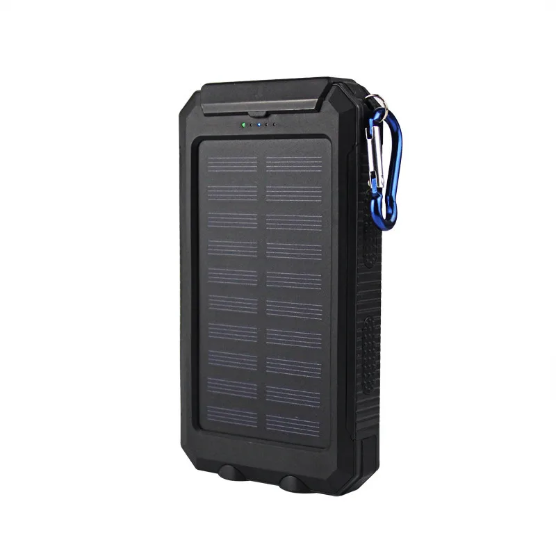 Solar Power Bank Charger Battery 20000mah Universal Portable Powerbank High-Capacity Mobile Phone Chargers For iPhone X 8 7 Plus