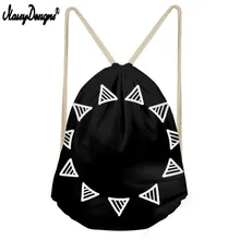 Черный Винтаж шнурок для девочек Путешествия ранец Для женщин Торговый Рюкзак Мода многофункциональный обувь плечо сумки