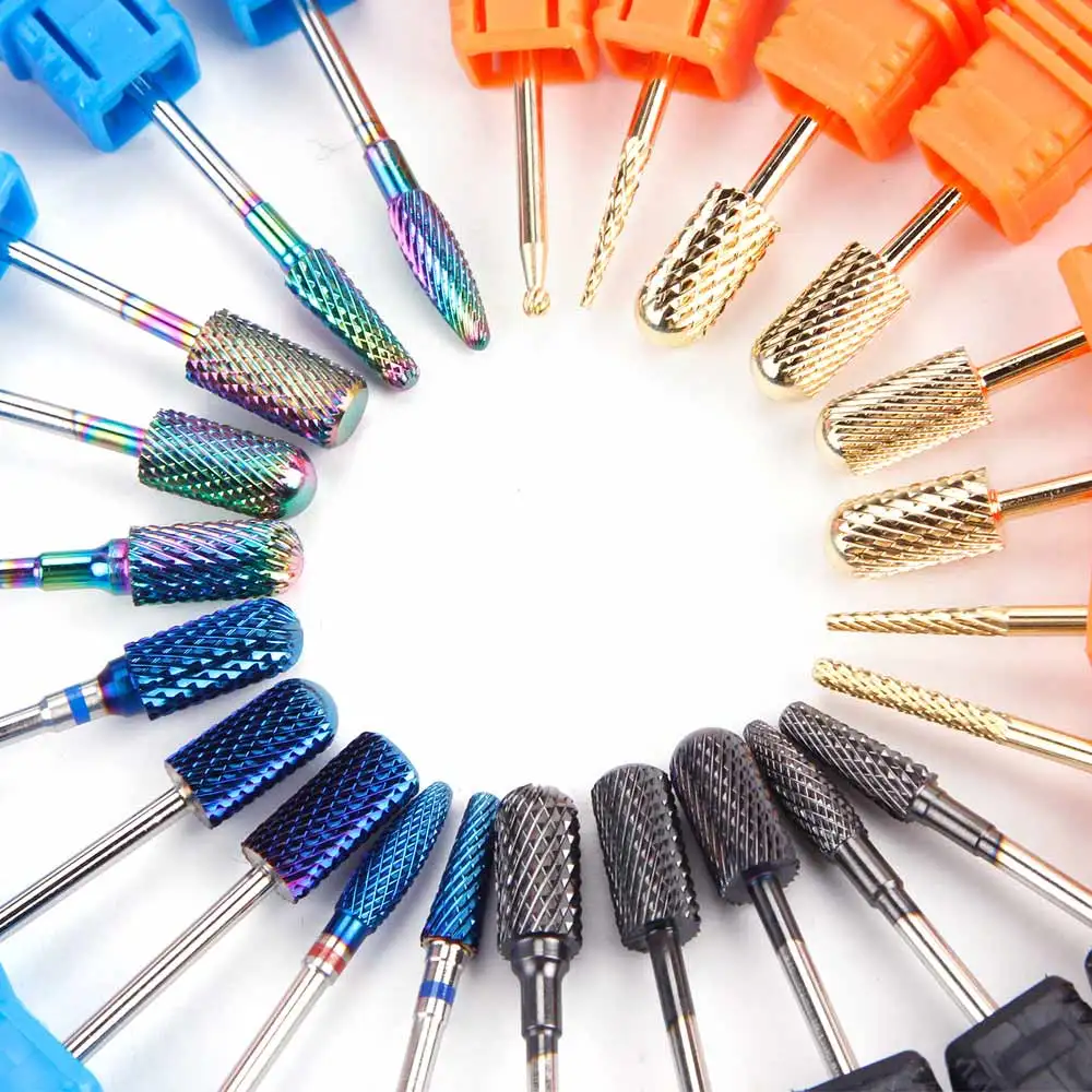 

Ceramic Cutter Manicure Machine Carbide Nail Drill Bits Diamond Cutters For Manicure Apparatus Cuticle Remover Pedicure Bit 2.35