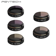 PGYTECH для DJI Mavic Pro ND4 ND8 ND16 G UV CPL фильтр объектива камеры 5 в 1 Набор