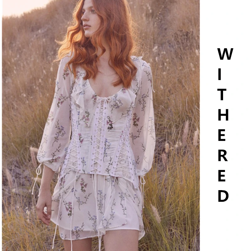 

Withered bohemian party dress women floral print ruffles Waist seal vestidos vestidos de fiesta de noche mini dress plus size