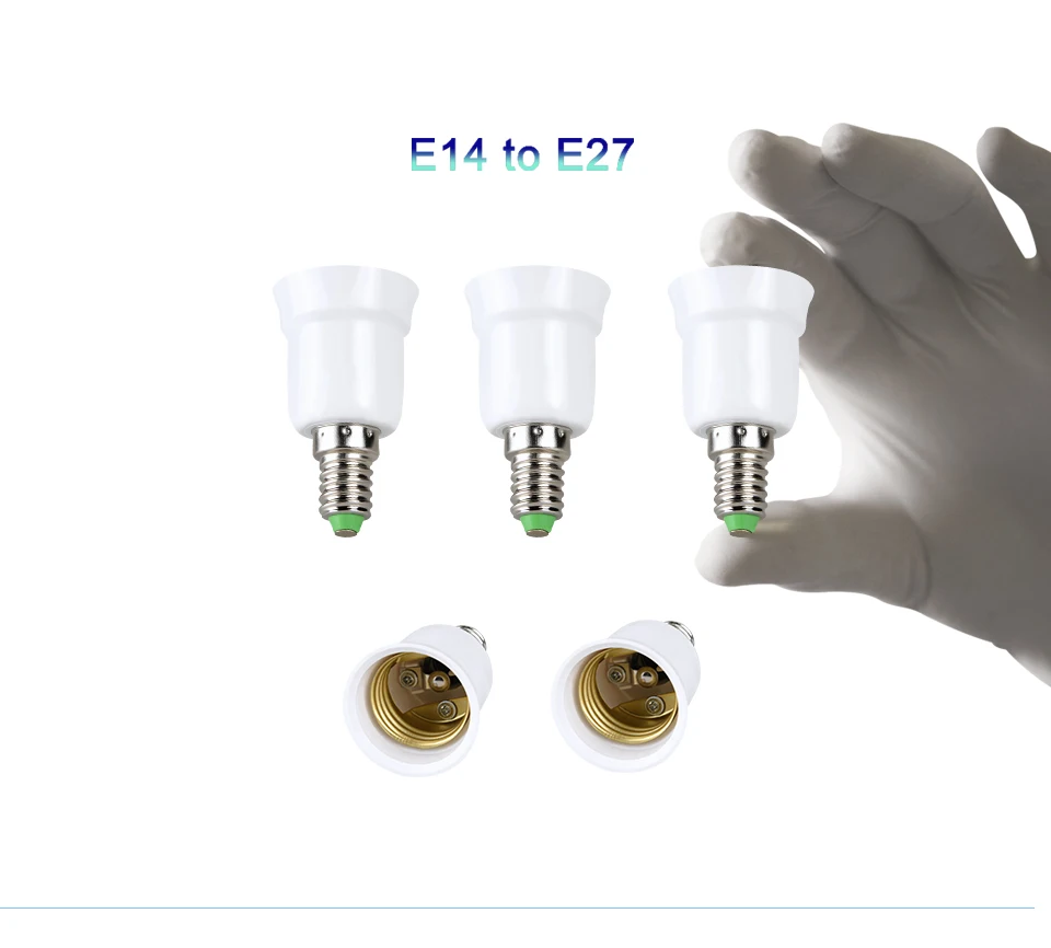E14 E12 E27 лампа база аксессуары GU10 G9 B22 MR16 лампа светильник гнездо адаптер бытовой конвертер фитинги лампа держатель приспособление