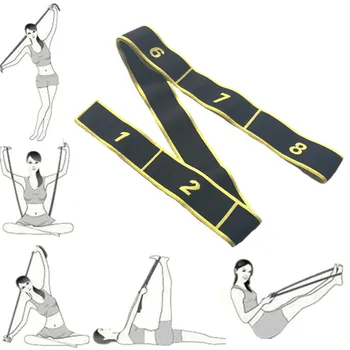 

Elasticity Yoga Stretch Out Yoga Strap Flexible Loops Pilates Workouts Safety & Survival Z0827