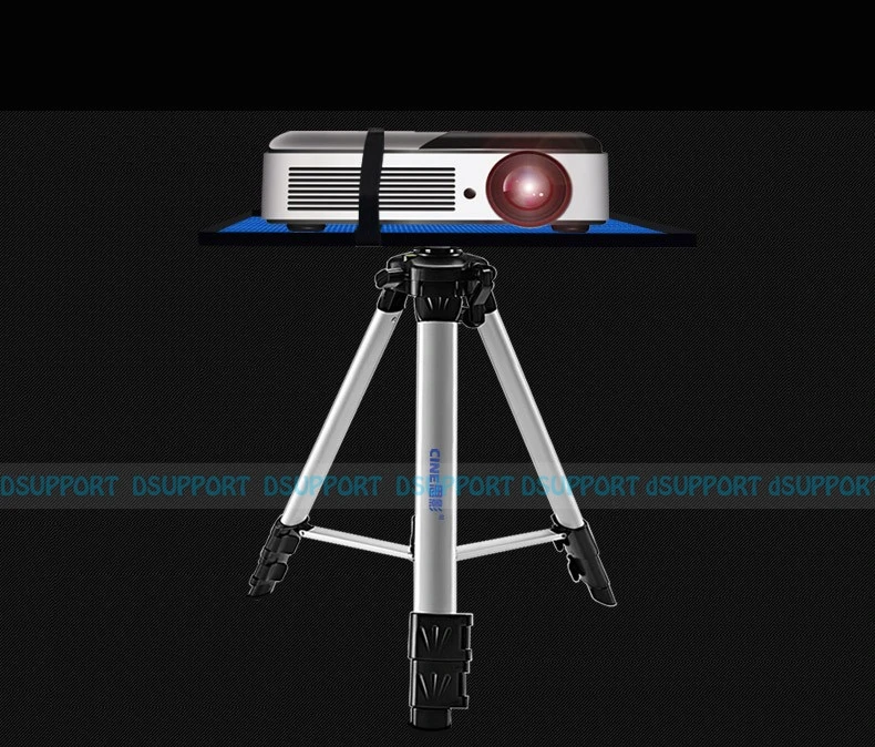 PB1200 High Quality Universal Portable Free Lifting Aluminum Projector Tripod Stand With Tray