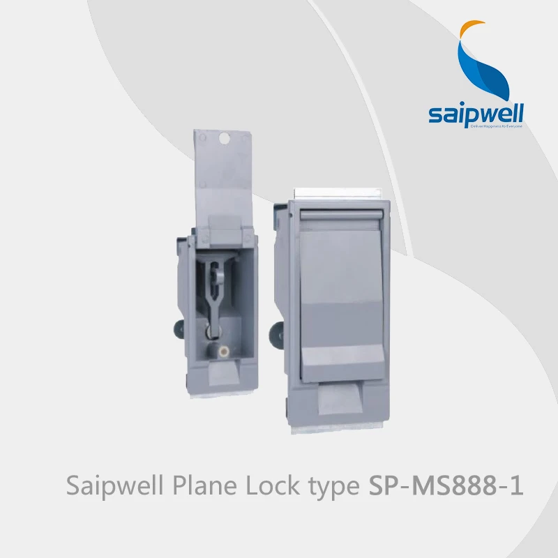 

Saipwell SPMS888-1 Nano Spray zinc alloy handle cabinet lock metal cabinet handle lock industrial square key lock in 2-PCS-PACK