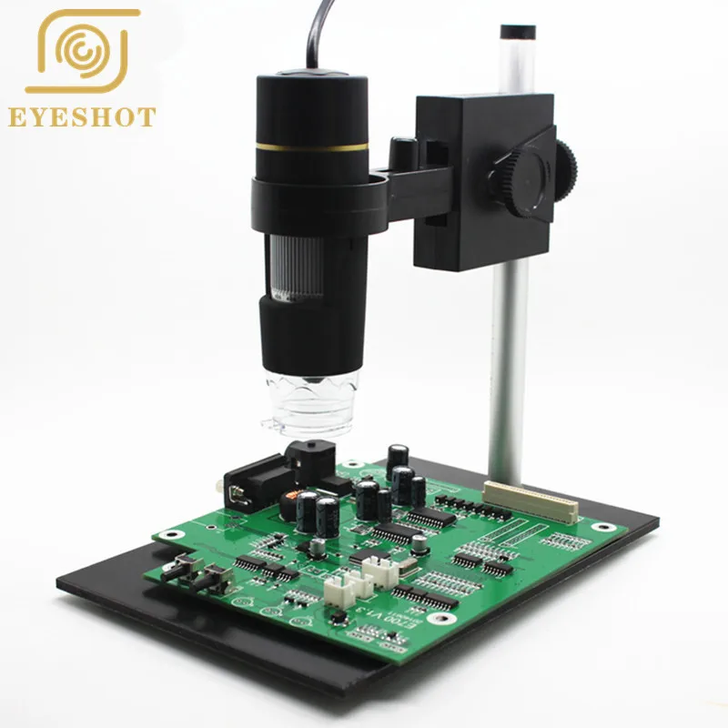 

High Quality usb microscope Repair Magnifier 8 LED 500x USB Digital Microscope holder(new),Magnification Soldering Stand Lamp