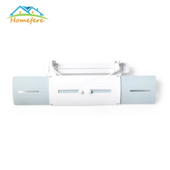 

ABS Adjustable Air Conditioner Cover Windshield Air Conditioning Baffle Shield Wind Guide Month Straight Anti-wind Shield