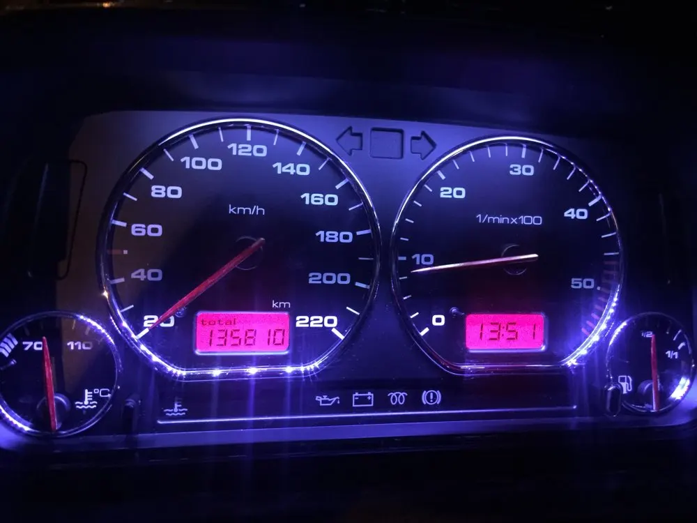 Набор колец для приборной панели Volkswagen VW Golf MK3|chrome dashboard gauge ring|car styling chromechrome |