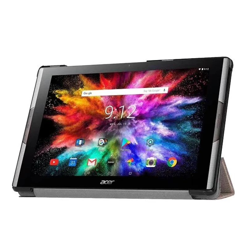 US $548.00 CucKooDo 100Pcslot Ultra Slim Lightweight Smart Shell Standing Cover with Auto WakeSleep Feature For Acer Iconia Tab 10 A3A50