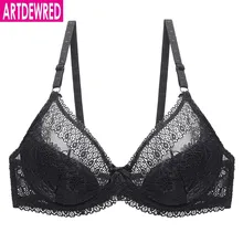 Ультратонкий кружевной бюстгальтер с глубоким v-образным вырезом, сексуальное нижнее белье, комфортные бюстгальтеры для женщин, Модный женский бюстгальтер, нижнее белье больших размеров