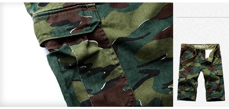 AFS JEEP бренд 2018 мужские шорты джинсовые шорты армейский муйлти-Карманный Камуфляж бермуды Masculina мужские бриджи шорты мужские 30-44