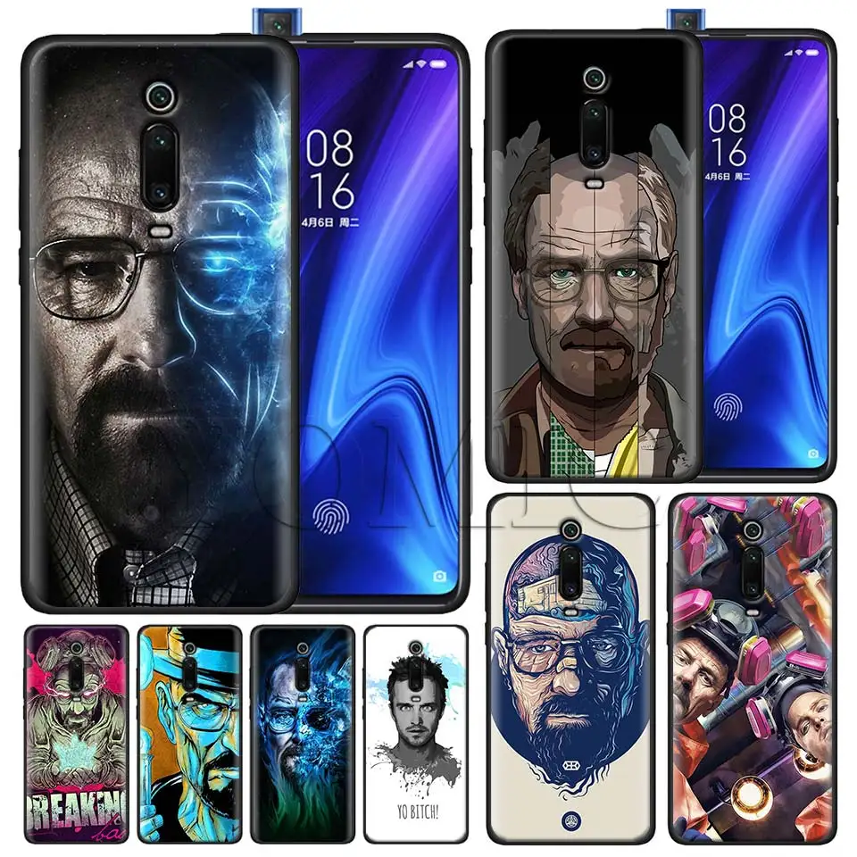 

Breaking Bad Black Case for Xiaomi Redmi Note 7 7s K20 5 6 Pro Redmi 6 6 5 5Plus 4X S2 Y3 Silicone Soft Case