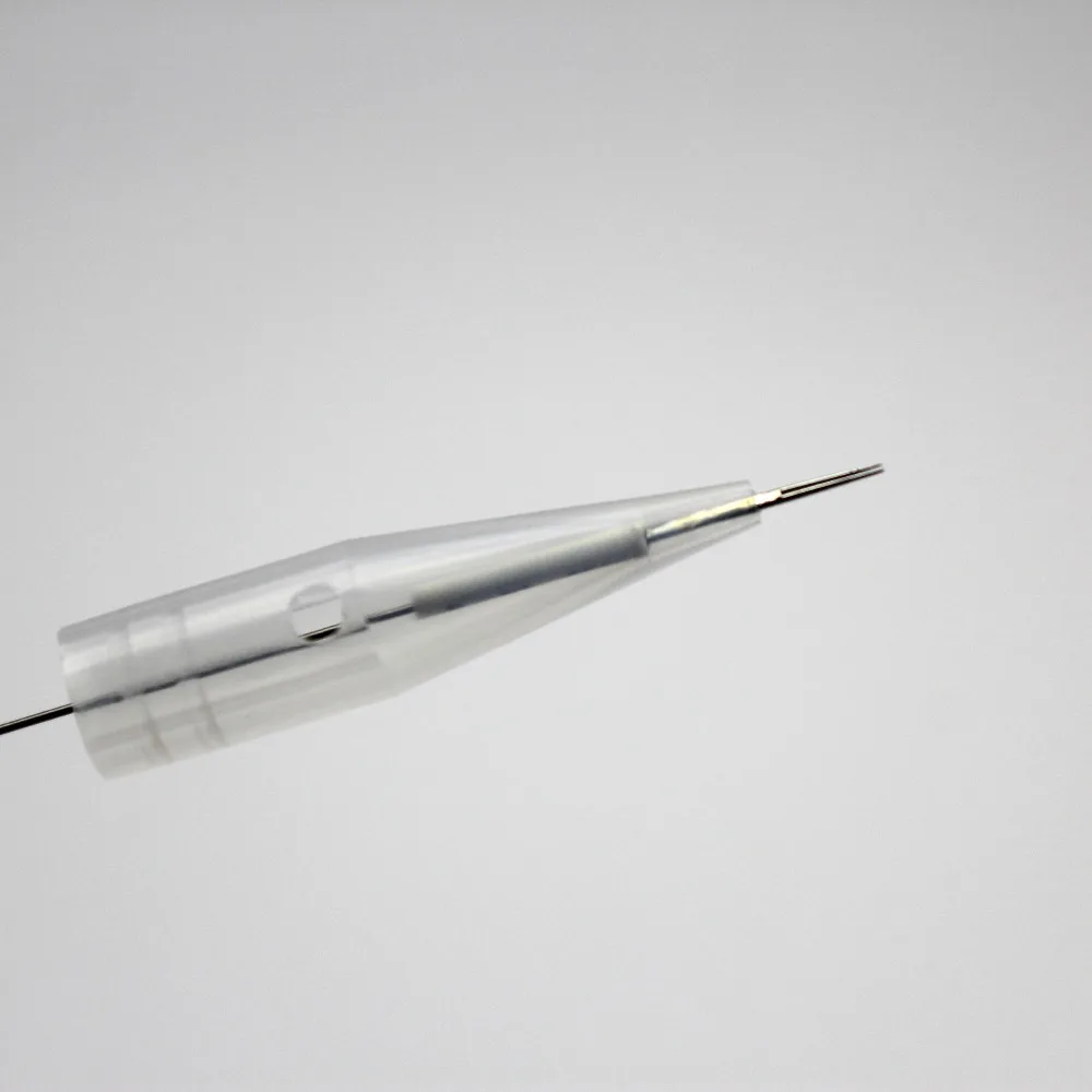100pcs Giant Sun Tattoo Needle Tips Disposable Permanent Makeup Eyebrow Lip Needle Caps For Sunshine Tattoo Machine Single Pack