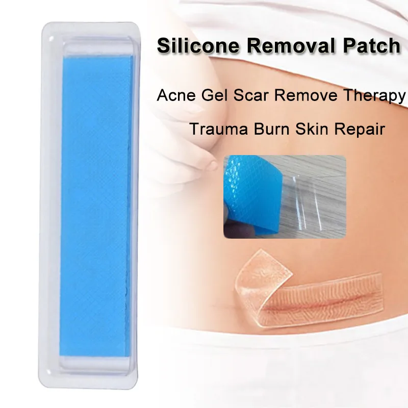1 коробка силиконовые шрам восстановления кожи патч Многоразовые удаления Acne гель терапии клей силиконовый "Burn ремонт лист 3.5*12 см