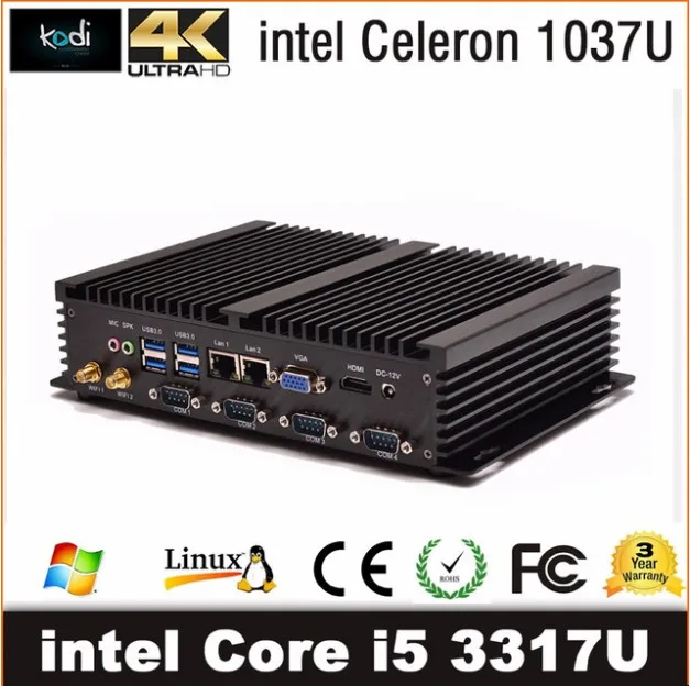 Intel Core i5 3317u промышленный ПК 1007u безвентиляторный мини ПК Windows 10 TV Box HDMI 4 RS232 Dual NIC 2 LAN 8 USB WiFi прочный компьютер Intel Core i5 3317u промышленный ПК 1007u безвентиляторный мини ПК Windows 10 TV Box HDMI 4 RS232 Dual NIC 2 LAN 8 USB WiFi прочный компьютер