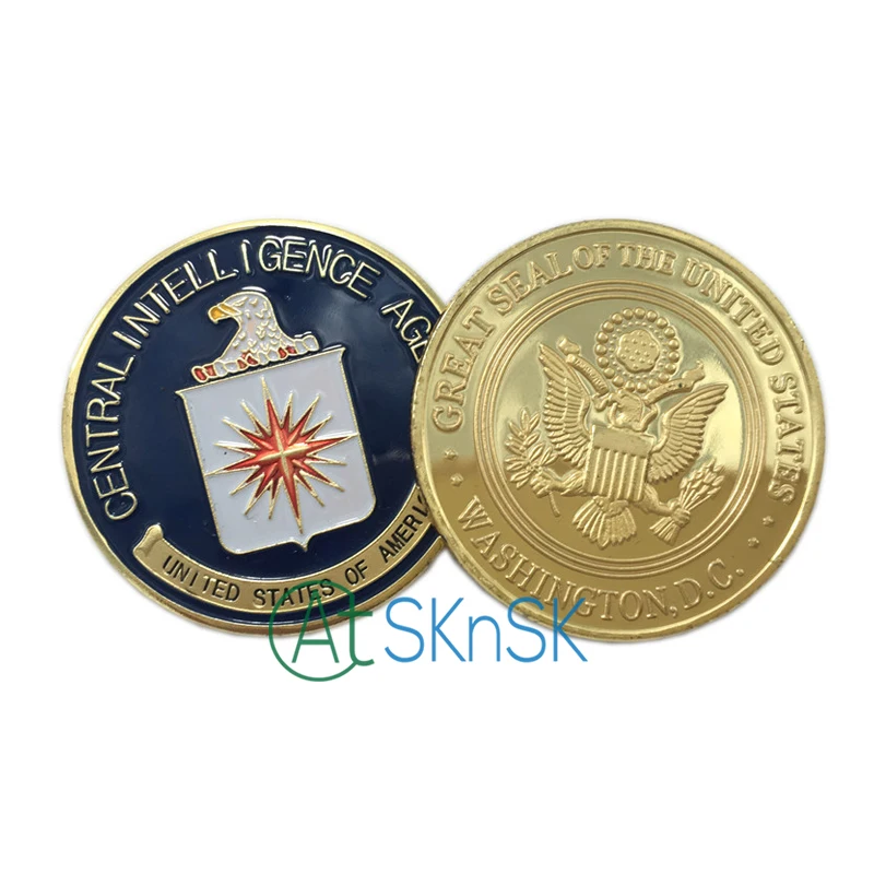 US-Central-Intelligence-Agency-Coin-Colorful-Pure-Gold-Plated-Coin-CIA-Challenge-Coin-40-3mm-Military