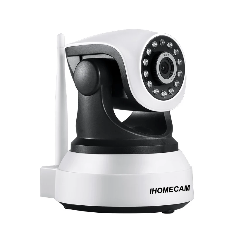 IHOMECAM HZ608 Onvif 2.0 Wireless IP Camera Wifi HD 720P Security Surveillance Wi-FI CCTV Network P2P Infrared IR IP Cam