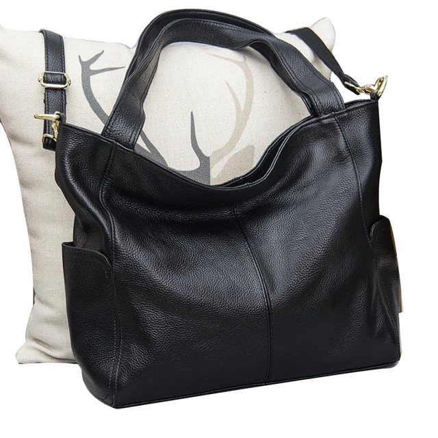 2017 High Quality Soft Natural Leather Women Hobo Bag Designer Large 2017 High Quality Soft Natural Leather Women Hobo Bag Designer Large Capacity S Handbag Leisure Shoulder