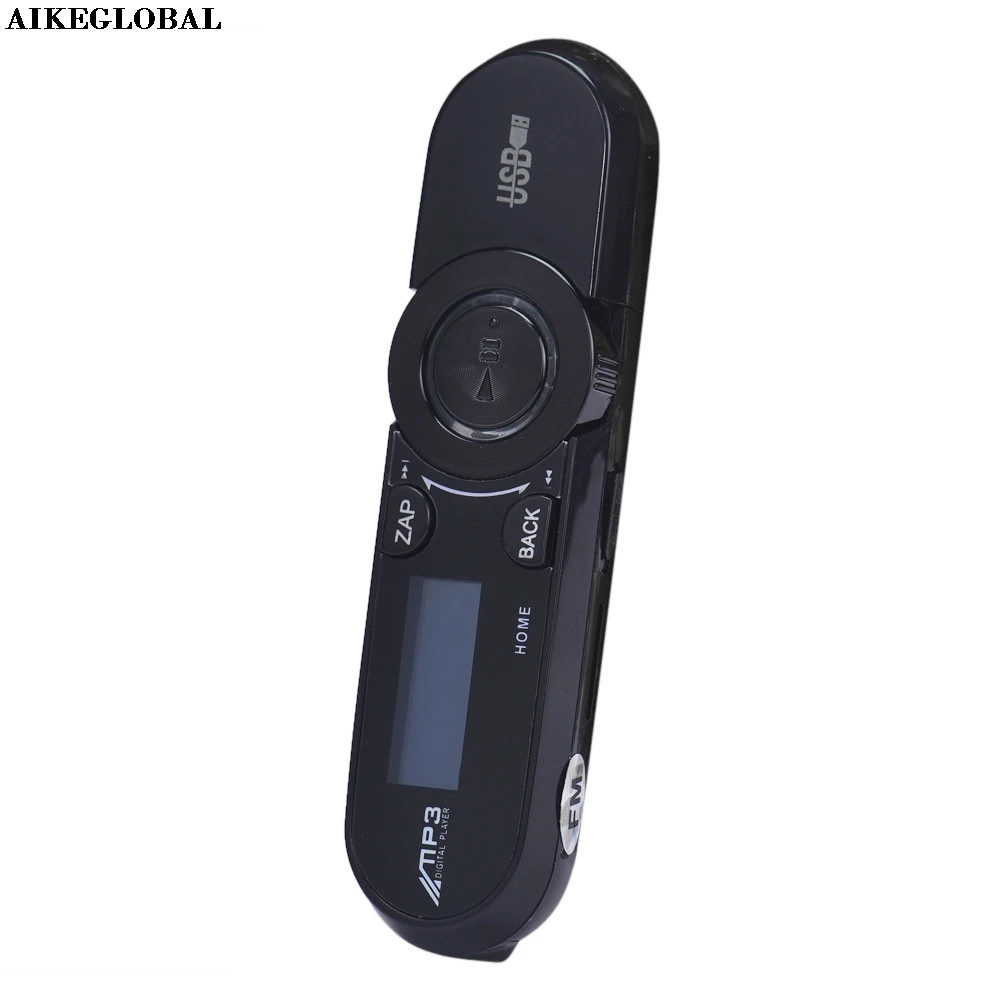 AIKEGLOBAL USB LCD экран 16Гб Поддержка Flash TF плеер MP3 FM радио автомобильный fm-передатчик
