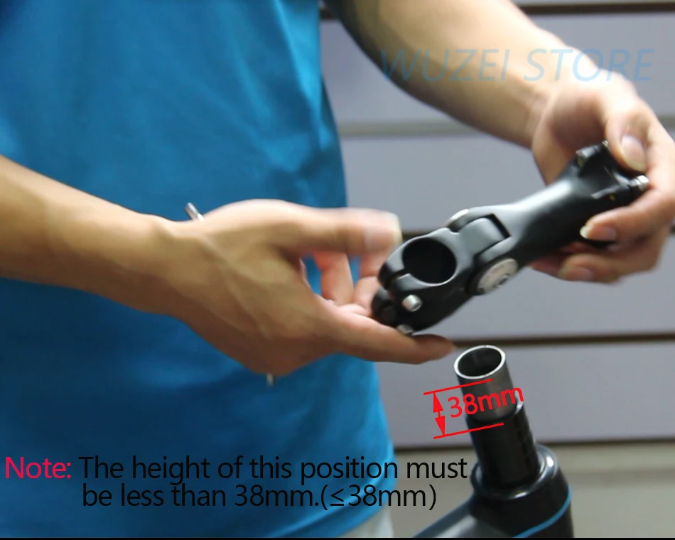 ZOOM H1411C Mountain Bike handlebar riser AdjustableIncrease height Bicycle Stem Riser 25.4mm Cross-country Bike Part