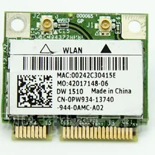 SSEA для Dell DW1510 PW934 Половина мини PCI-E для Broadcom BCM4322 BCM94322HM8L для Dell 1535 1537 E4200 E6400
