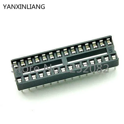 

34PCS 28 Pin DIP IC Socket Adapter Narrow 28Pin Pitch 2.54mm Connector