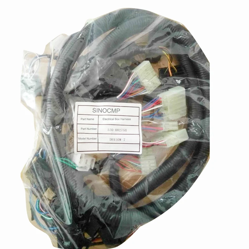 

Electric Box Wiring Harness 530-00275B for Daewoo DH150w-7 Wheel Excavator Wire Cable, 3 month warranty