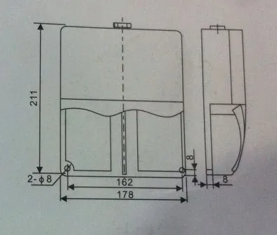 Двойной педаль 250 В 380 6 А|pedal plate|pedal carpedal cover |