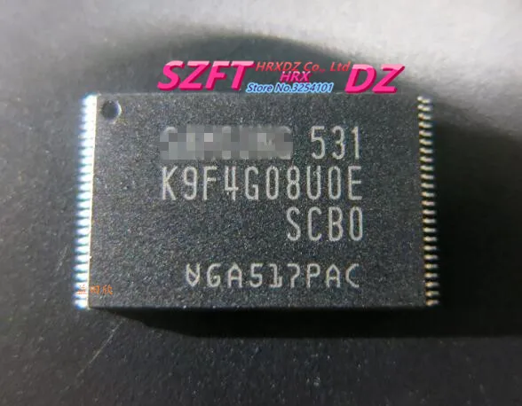 

SZFTHRXDZ 100% new original K9F4G08UOE-SCBO TSOP48 K9F4G08UOE-SCB0