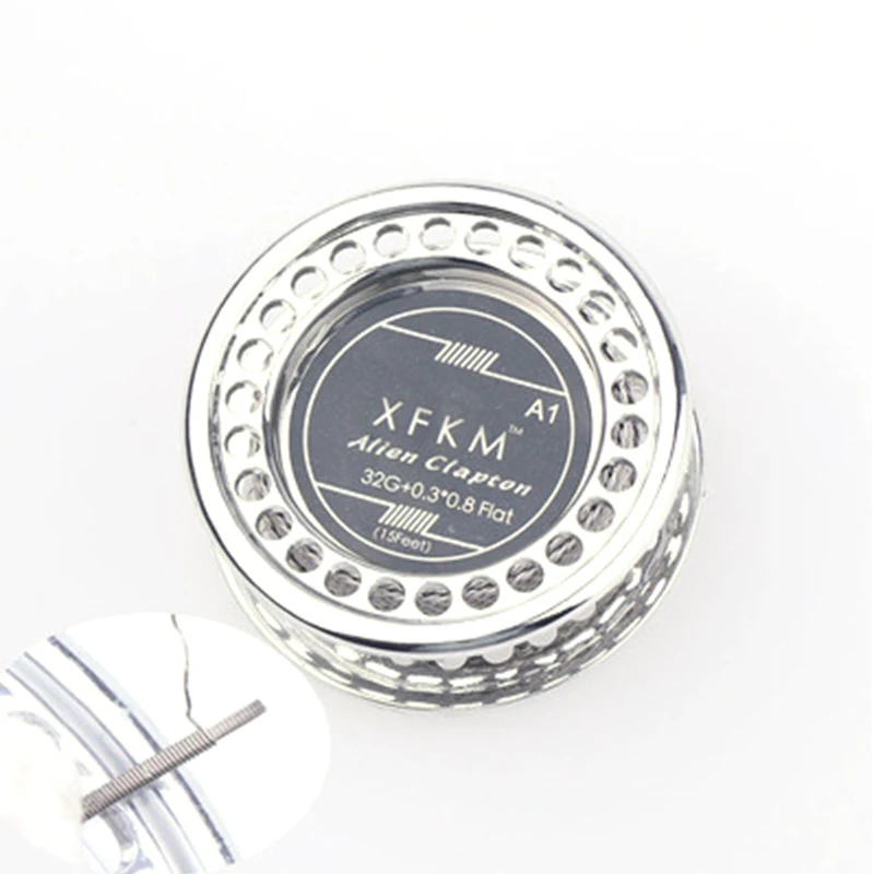 

5m/roll Coil Tool Alien Clapton Heating Wire Flat Alien Clapton Wire for RDA RBA Rebuildable Atomizer Heating Wires