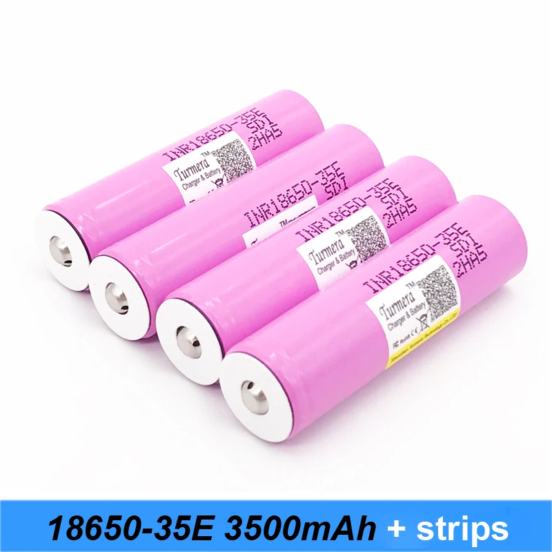 Оригинальный INR18650-35E с острым 3500 мАч 13A inr18650 35e для 18650 e-велосипед фонарик платы не