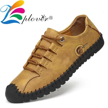 

2019 Spring Autumn Men Casual Shoes Cow Leather Shoes Men Flats Breathable Classic Comfortable Mocassins Shoes Chaussure Homme