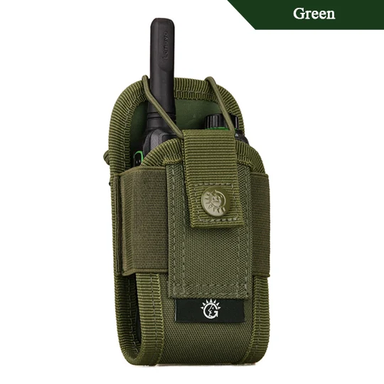 TACVASEN, Мужская поясная сумка, нейлоновая, прочная, поясная сумка, ремень, многофункциональная, военная, для домофона, для телефона, сумка, Molle, система, оснастка, для мужчин, для страйкбола - Цвет: Green