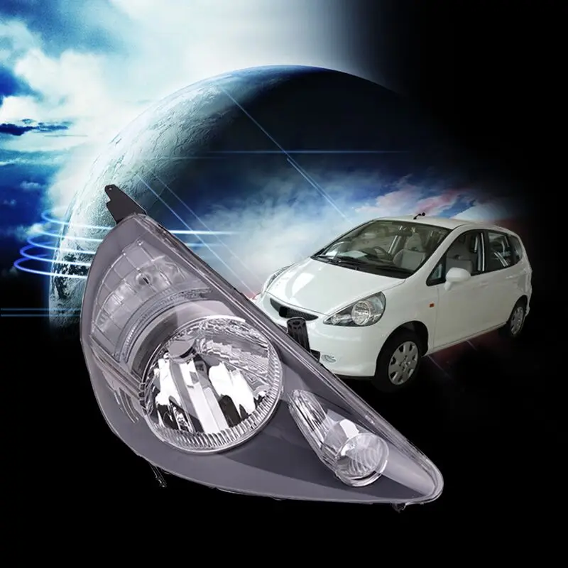 

CAPQX For FIT JAZZ GD1 GD3 2005 2006 2007 2008 Front Headlight headlamp Head light lamp 33101-SAA-H51 33151-SAA-H51