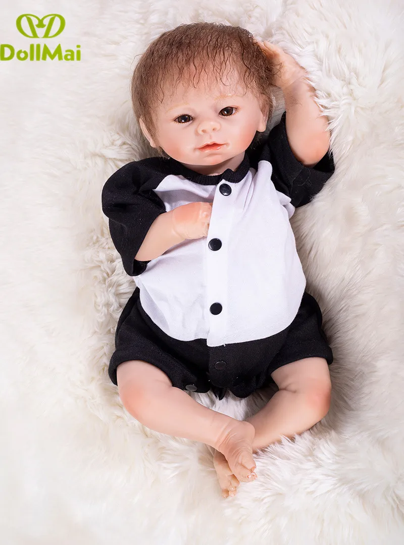 Reborn baby куклы для продажи 1" 46 см мягкие силиконовые reborn Детские куклы настоящие Детские куклы мальчиков, девочек для детей подарок bebes reborn