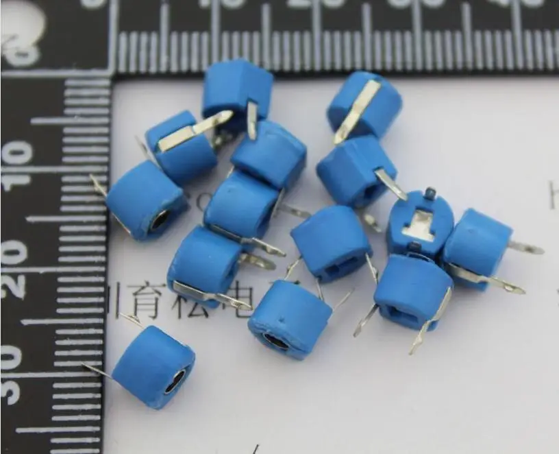 

20PCS/LOT 5P adjustable capacitance trimmer variable capacitor plastic 6mm JML06-1-5P