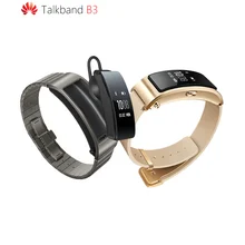 2016 Original Huawei Talkband B3 Smart Wristband Ultimate smartband Bluetooth headset Run/Walk/Ride/Climb/Sleep dz09 smart watch