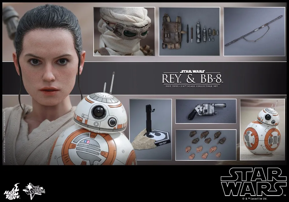 

1/6 scale figure doll 12" action figure doll Collectible Figure Plastic model toys Star Wars The Force Awakens Rey Daisy Ridley
