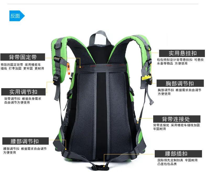 Novo à Prova Bolsa de Viagem ao ar Livre para Mulheres dos Homens Bolsa de Esportes Dwaterproof Água Tático Mochila Caminhadas Bolsa Ciclismo Escalada Portátil Mod. 1264130 10 Novo à prova dwaterproof água tático mochila