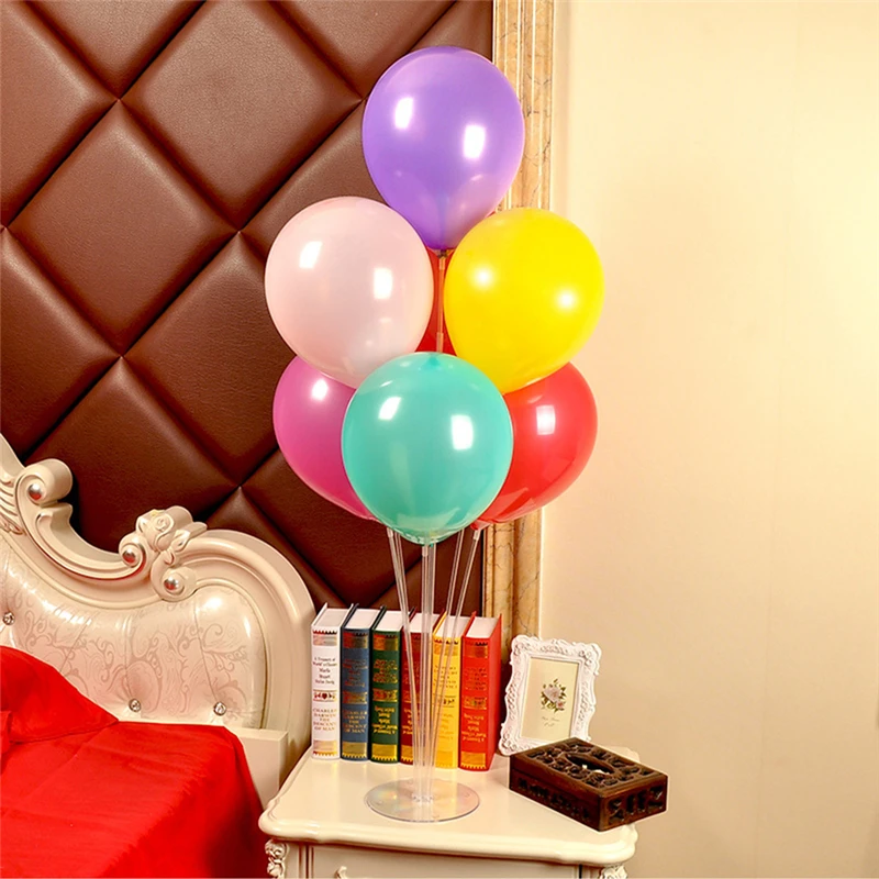 Украшения для дня рождения, пластиковая подставка для воздушных шаров для взрослых и детей, подставка для воздушных шаров
