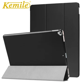 

Kemile Case For iPad pro 12.9 TPU Leather Auto Sleep Wake up Slim Smart Cover For Apple iPad pro 12.9 Case A1584 A1652 A1670