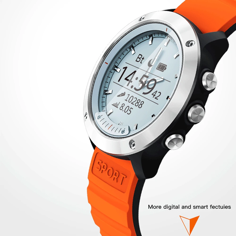Makibes M5 Jam Tangan Pintar Transparante Layar Ip68 Tahan Air Lichtgevende Handen Hartslagmeter Rv Bezel Rand Smartwatch Band Aliexpress Elektronik Konsumen