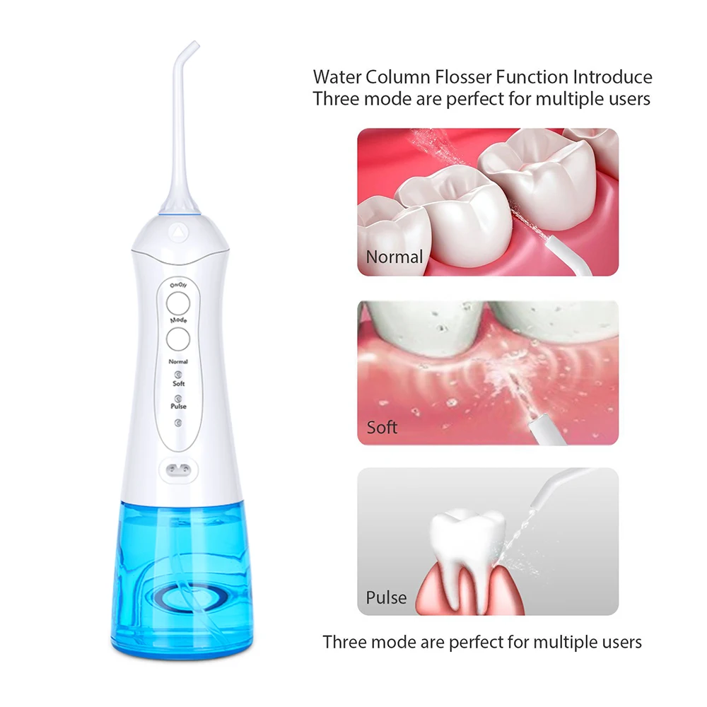 WXB Oral Irrigator Water Portable Flosser Pick Teeth Dental Cleaning