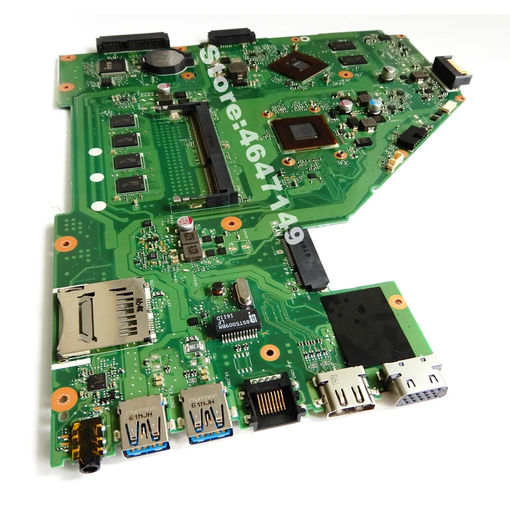 X550WE E2-6110 CPU 4GB RAM 2GB VRAM mainboard REV 2.0 For ASUS X550WA X550WE X550W D552W Laptop mot