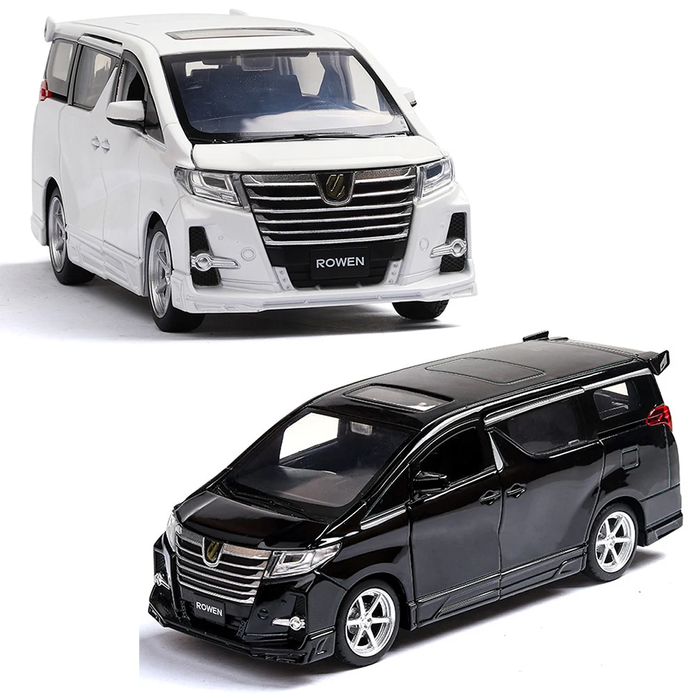 1:32 ALPHARD музыкальная с подсветкой машина Diecasts игрушечный транспорт Горячая колесная модель автомобиля с автомобилем Горячая дверь колеса можно открыть игрушку