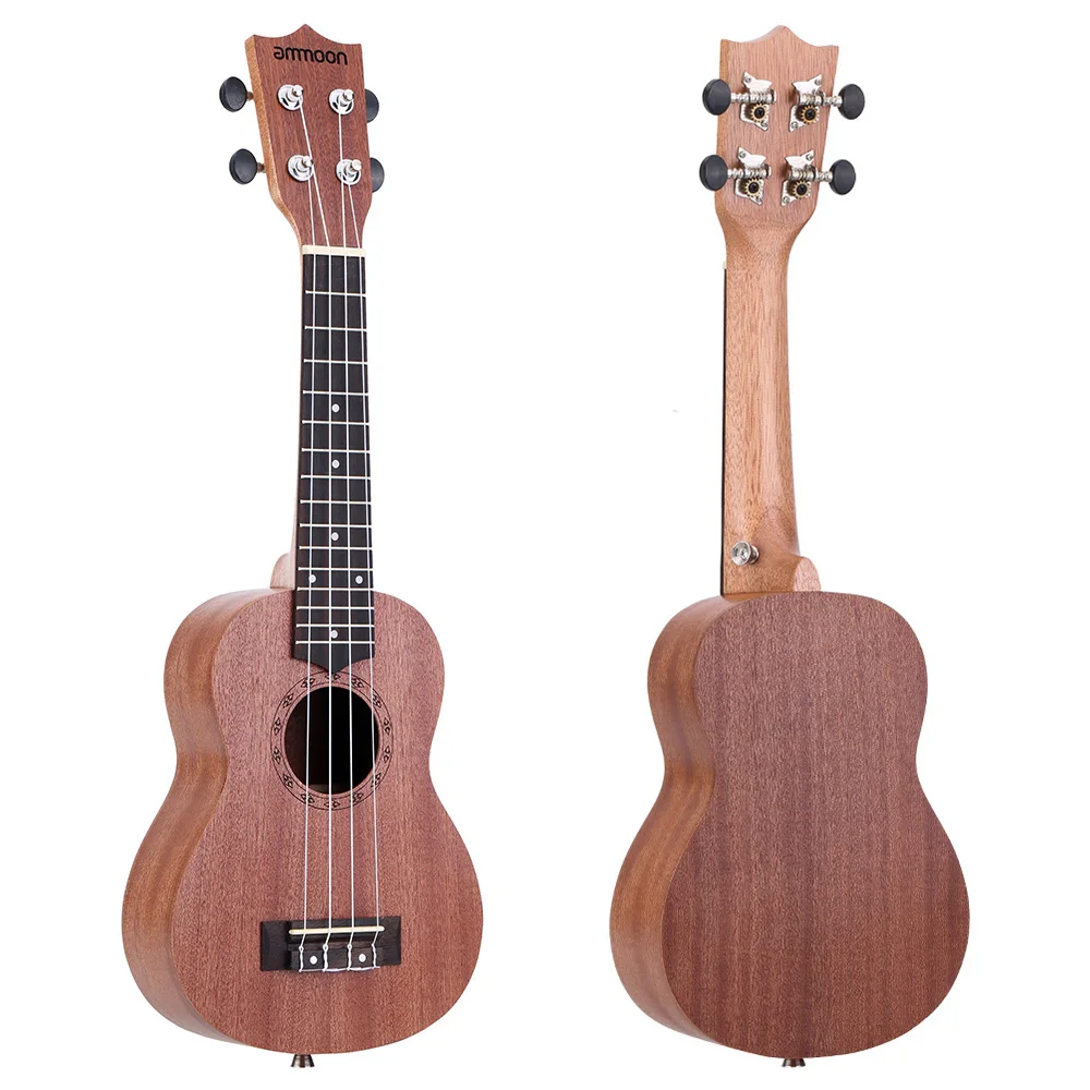 Ammoon Ukulele 2" Акустическая укулеле 15 Лада 4 струны гитара музыкальный струнный инструмент разные типы гитар для варианта