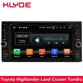 

KLYDE 4G Android 8 Octa Core 4GB RAM+32GB Car DVD Player Radio For Toyota 4Runner Fortuner Sequoia FJ Cruiser Highlander Florid