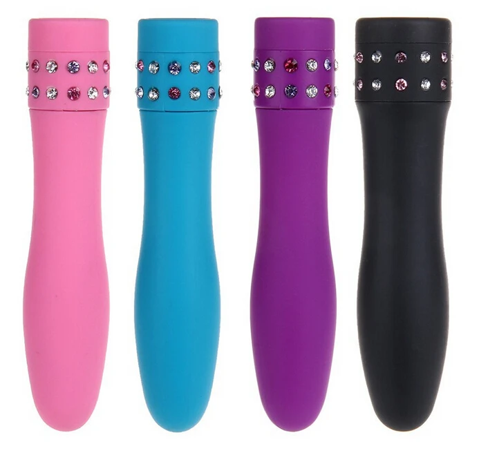 Diamonds mini Av Vibrators 100% Waterproof Rotation Vibrator Imitation Penis Mute G Spot and Anal Aex Toys for Woman | Красота и
