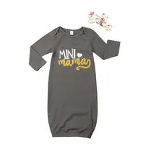 Новинка; детская одежда для сна для маленьких мальчиков и девочек; Пижама; халат; платье; повязка на голову; комплект одежды